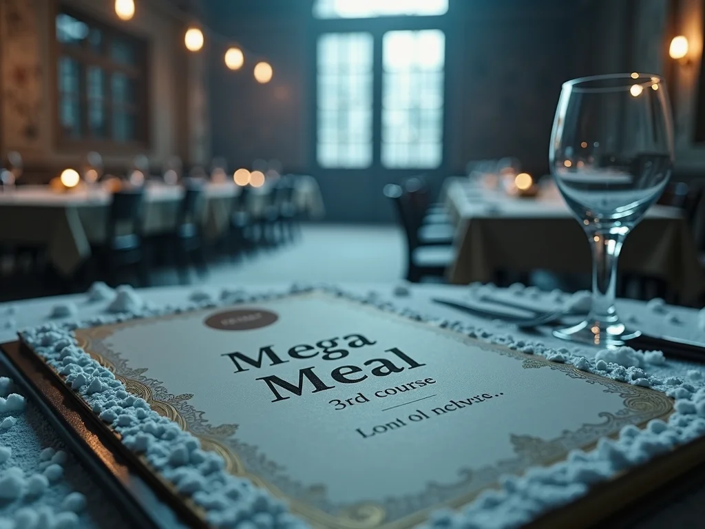 MEGA MEAL 3 title frame