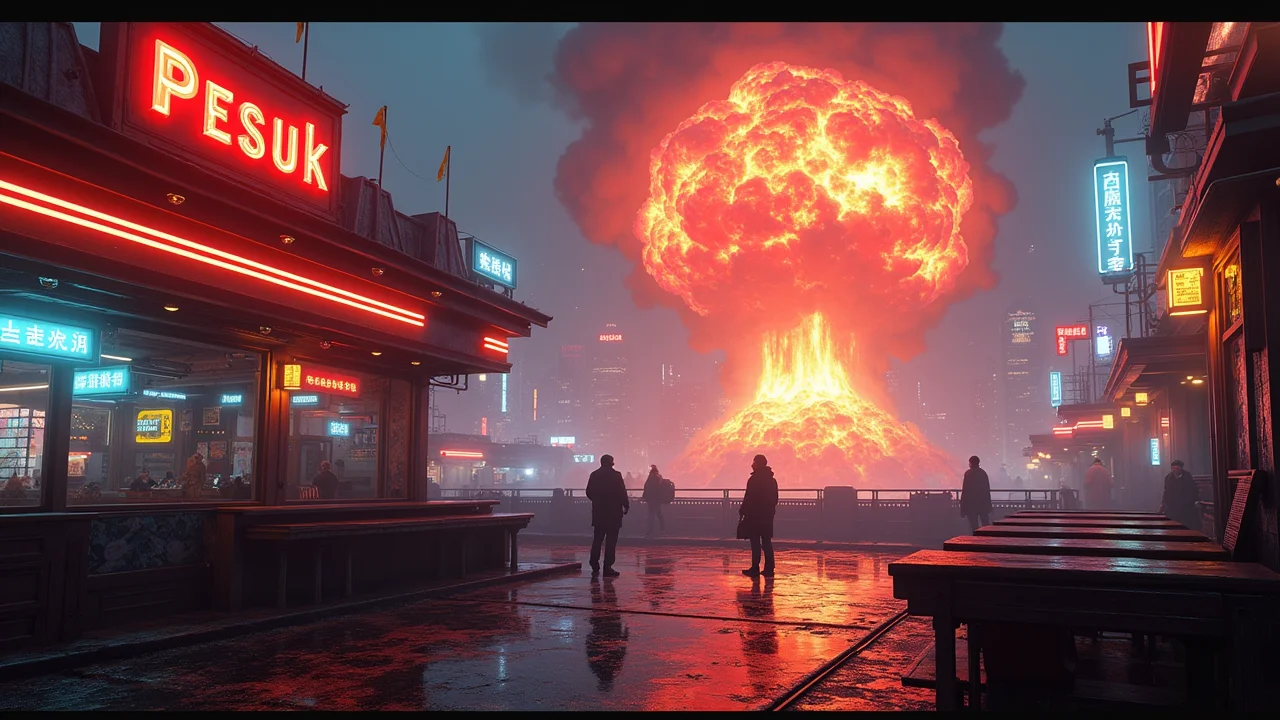 Exploding restaurant