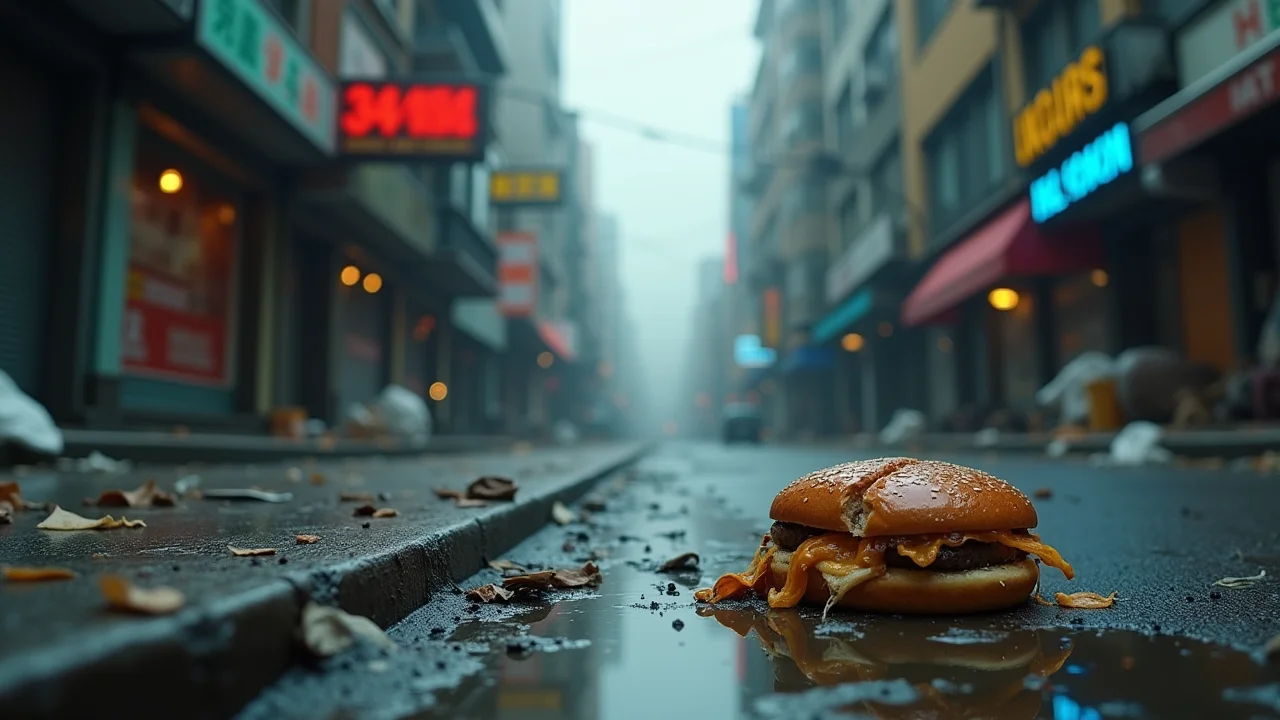 Burger mimic