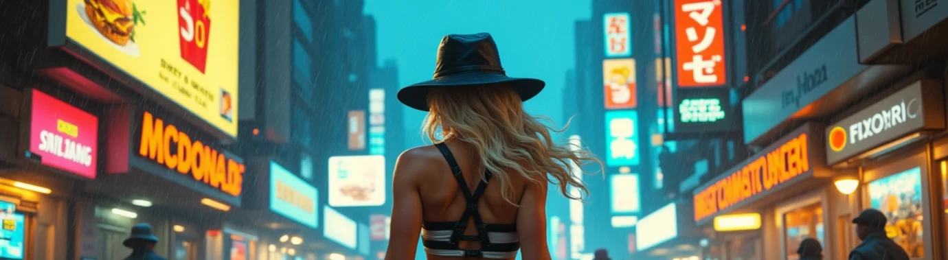 Neon city rupture