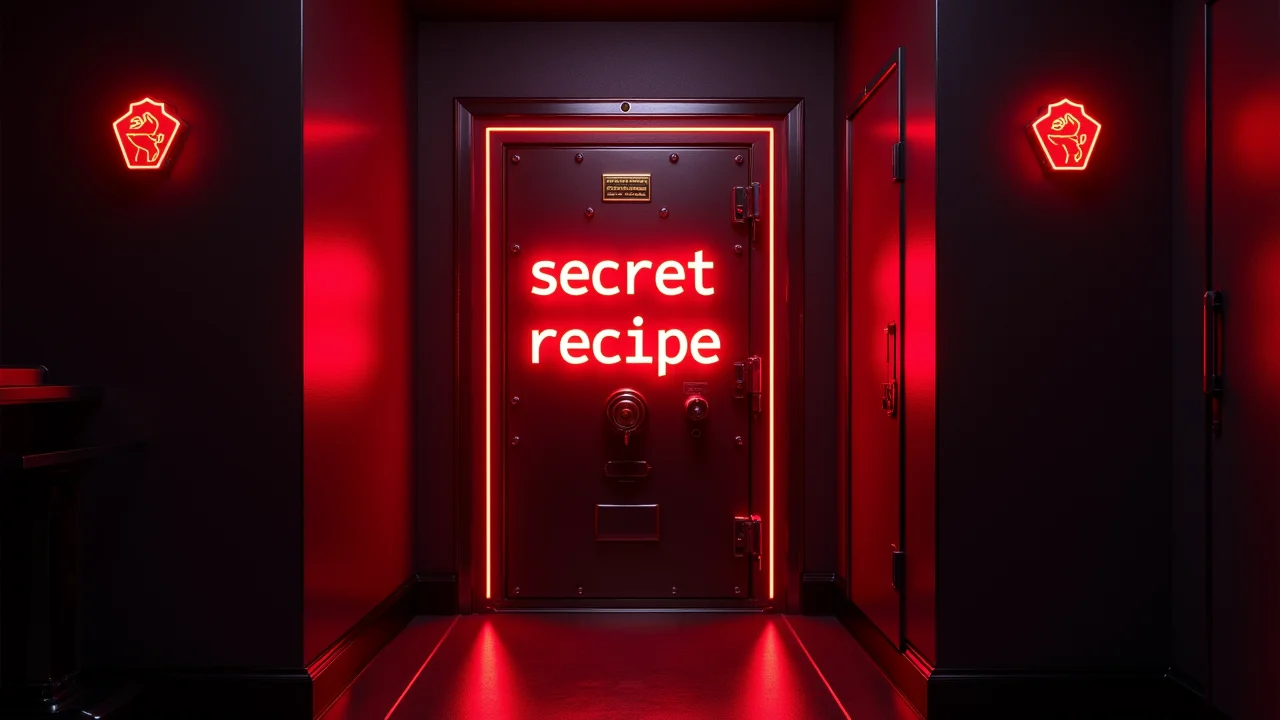 Secret Recipe vault
