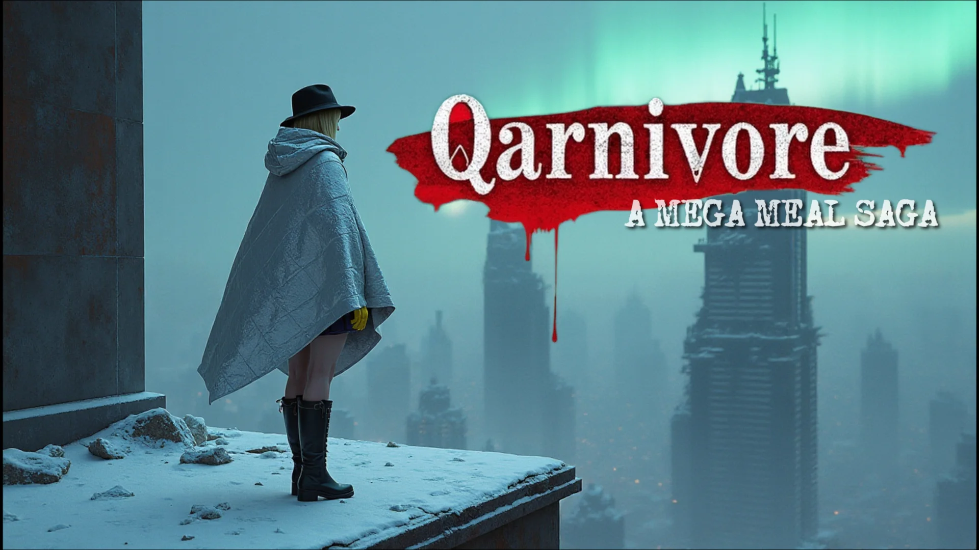 A Qarnivor title frame