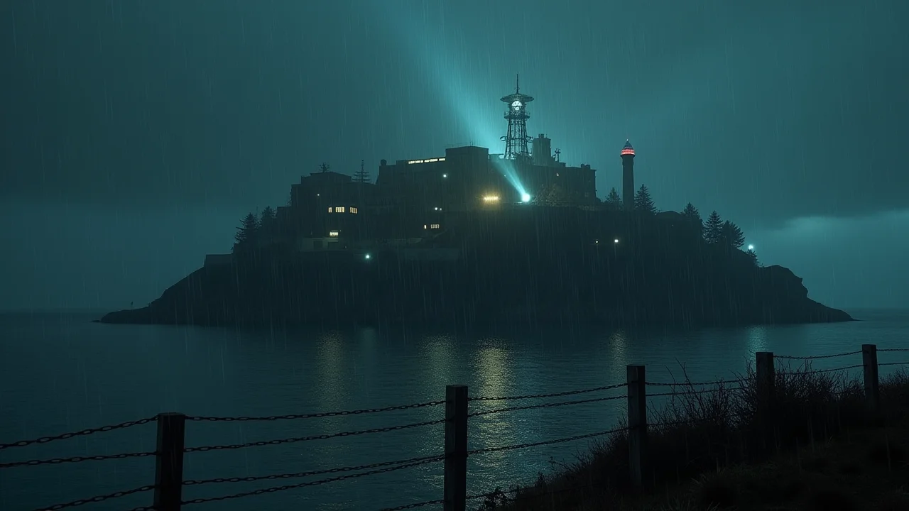 Futuristic prison