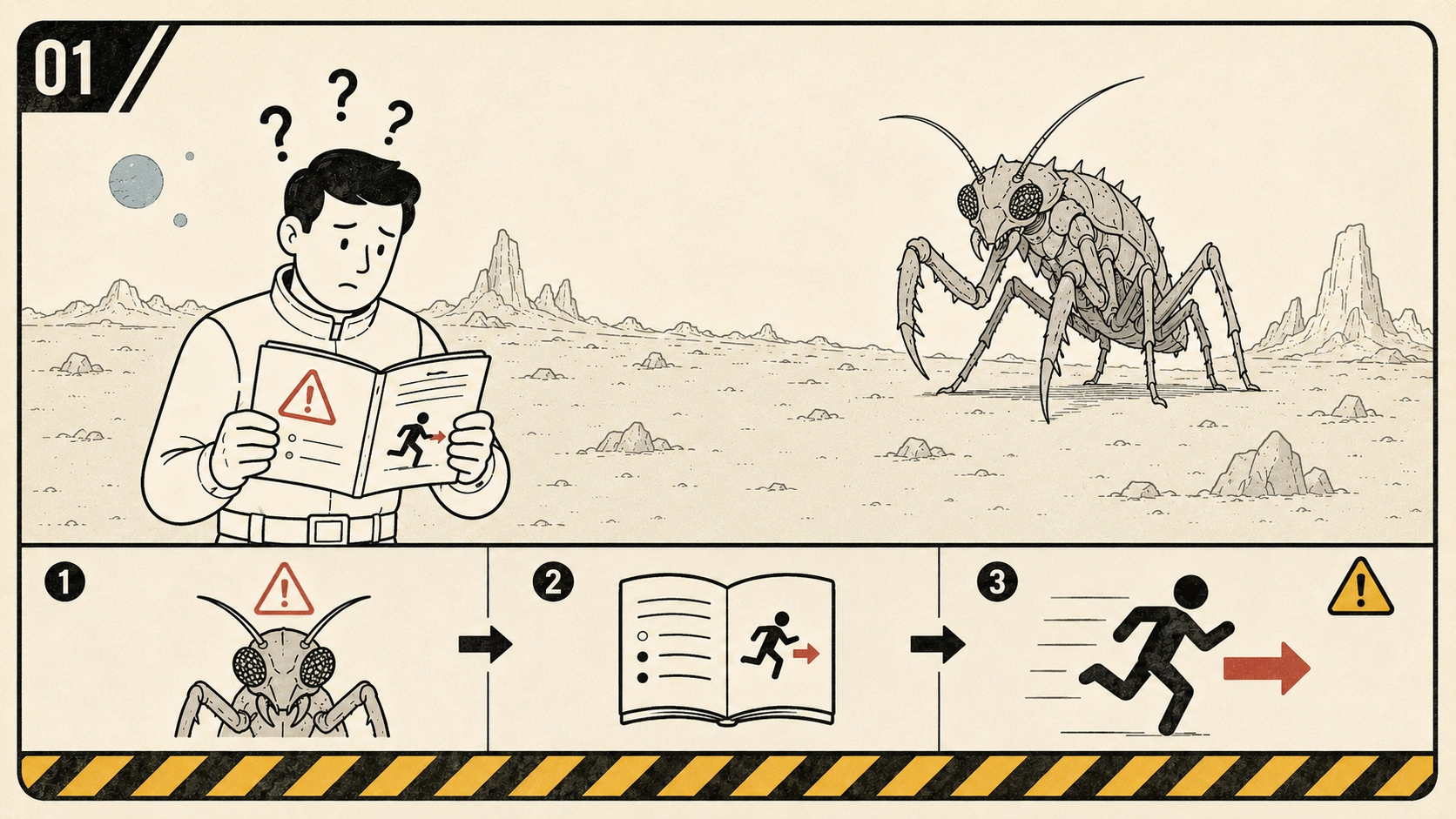 The Interstellar Traveler's Admonition: illustration