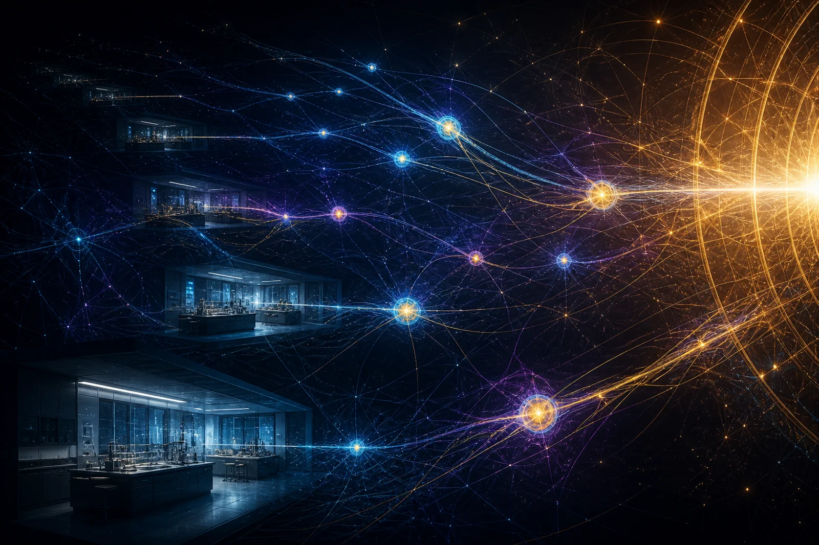 Small ordered agents moving backward through a network of causal possibilities